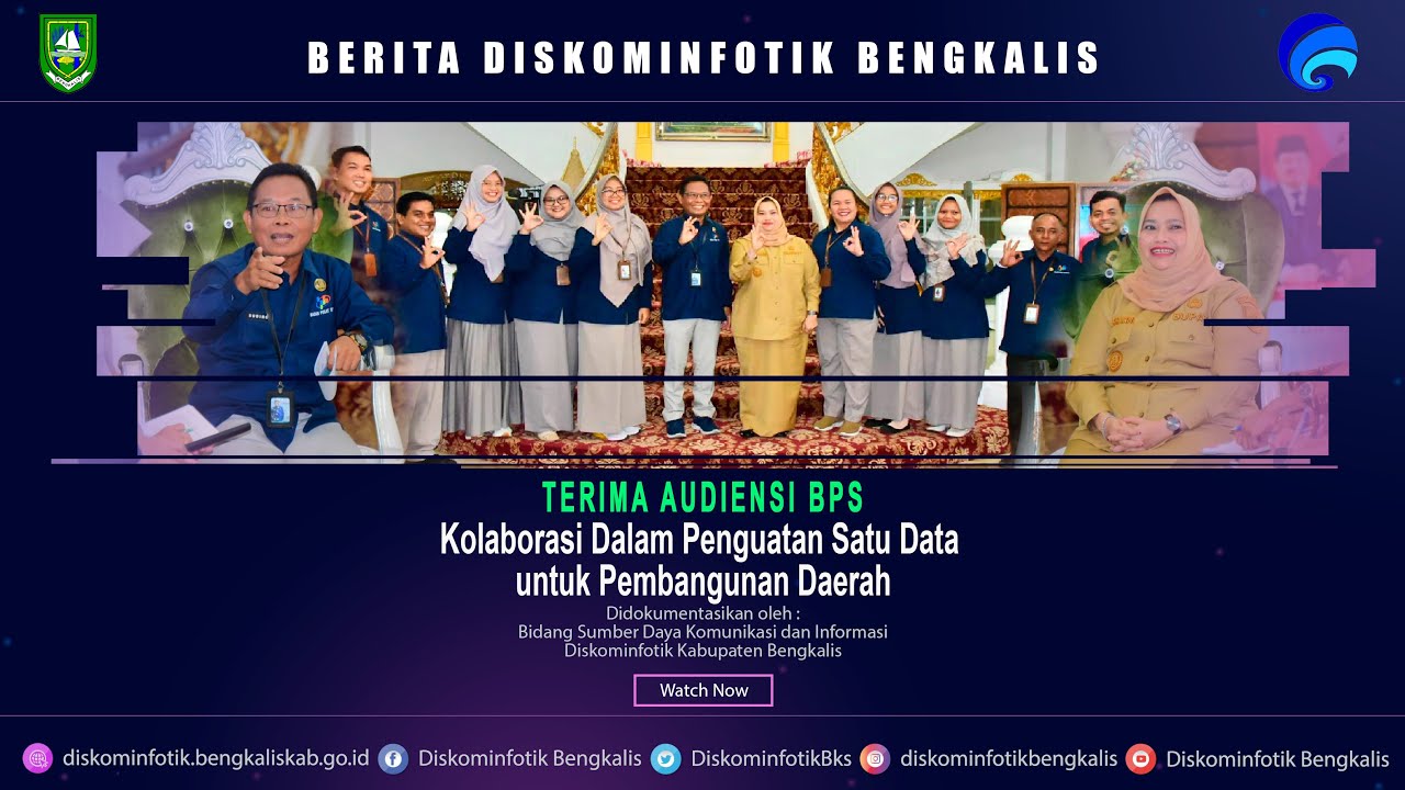 Bupati Bengkalis Terima Audiensi BPS, Kolaborasi Dalam Penguatan Satu Data untuk Pembangunan Daerah