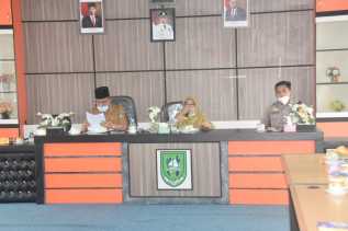 Bersama Intansi Terkait, Kesbangpol Rapat Persiapan Hari Bela Negara ke-72