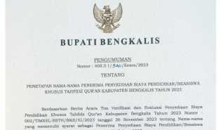 Pengumuman Beasiswa Khusus Tahfidz, Berikut Daftar Namanya 