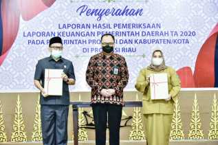 Kembali, Bengkalis Raih WTP 8 Kali Berturut-Turut