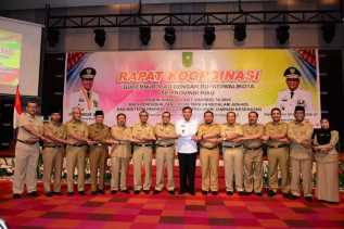 Bupati Bengkalis Hadiri Review Budget Sharing JKN-KIS
