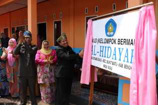 Bupati Bengkalis Resmikan Gedung PAUD Al Hidayah