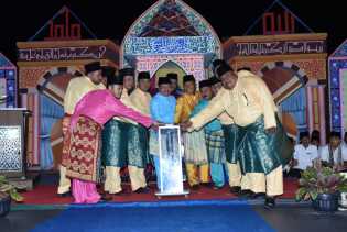 Bupati Bengkalis Buka MTQ Kecamatan Bantan