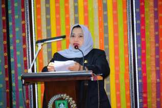 Bupati Bengkalis Hadiri Paripurna DPRD, Dengarkan Laporan Pansus II, III dan V Bahas Ranperda