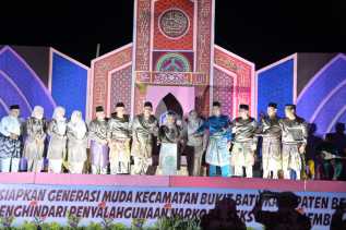 Diikuti 266 Peserta Bermusabaqah, MTQ ke-36 Tingkat Kecamatan Bukit Batu Resmi dibuka 