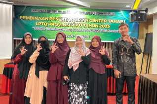 Enam Anak Watan Bengkalis Bakal Ikuti Pembinaan Lanjutan Bersama Pelatih Nasional Jelang STQHN