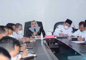 Bupati Kasmarni Komitmen Lakukan Penataan Kota, Kepala Perangkat Daerah Diminta Saling Koordinasi