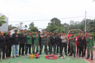 Pemdes Resam Lapis Gelar Sosialisasi Pencegahan Bencana Alam dan Pelatihan Satlimas Desa