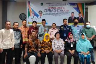 Disbun Gelar Sosialisasi Pemanfaatan KUR Sub Sektor Perkebunan
