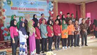 Dibuka Camat Taufik Hidayat, Ribuan Anak Ikut Meriahkan Hari Anak Nasional Tingkat Kecamatan Bengkalis 