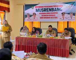 Kelurahan Rimba Sekampung Gelar Musrenbang