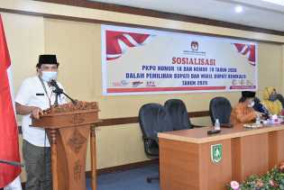 Jelang Pilkada, KPU Sosialisasikan PKPU 18 dan 19 tahun 2020