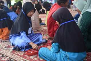 Adu Strategi dan Ketangkasan dibabak Final, Lomba Congklak Tingkat SD Meriahkan Hari Jadi Bengkalis ke-513