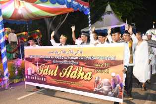 36 Kelompok Meriahkan Pawai Takbir Sempena Idul Adha 1440 H di Bengkalis