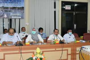 Bappeda Gelar Pertemuan Konsultasi Pengamanan Pantai Teluar Provinsi Riau