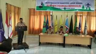 Masa Kepengurusan Berakhir, Kwartir Ranting Bengkalis Gelar Musyawarah Luar Biasa