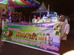 Masyarakat Bengkalis Riuh Meriahkan Pawai Takbir Idul Fitri 1440 Hijriyah