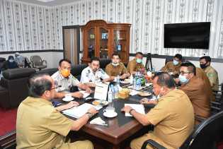 Persiapkan Kunjungan Pangdam dan Peringatan HPN Riau, Sekda Bengkalis Pimpin Ratas