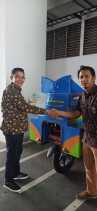 Dispersip Bengkalis Terima Bantuan Motor Perpustakaan Keliling 