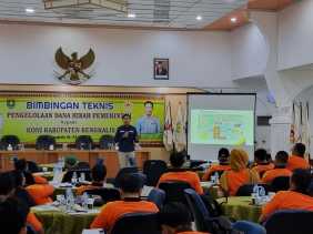 Jadi Narasumber Kegiatan KONI, Kepala KP2KP Duri Frans Jhon Harapkan KONI Berkontribusi Terhadap Penerimaan Negara