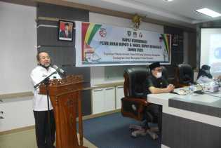 H Bustami HY Pimpin Rakor Pemilihan Bupati dan Wakil Bupati Tahun 2020