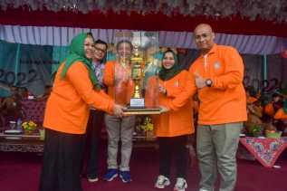 Ditutup Bupati Kasmarni, PGRI Bengkalis Raih Juara Umum Jambore seRiau