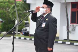 Bustami HY, Inspektur Upacara Peringatan Hari Kesaktian Pancasila