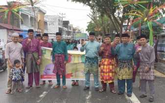 Meskipun Hujan, Pawai Taaruf STQ Tahun 2019 Berjalan Lancar