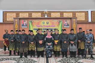 Bupati Bengkalis Hadiri Pengukuhan Sementara LAMR Kabupaten Bengkalis 