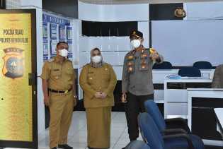 Usai Rapat Staf, Kasmarni dan Bagus Santoso Silaturahmi ke Instansi Vertikal