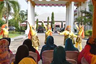 Warna-warni Lomba Parade Defile Ala Kader TP PKK Bengkalis