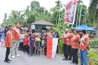 USP Sinar Harapan BUMDes Desa Pedekik, Gelar Jalan Sehat Bersama