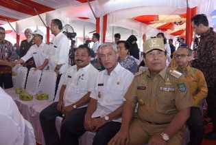 Bupati Bengkalis Ikut Acara Kunjungan Kerja Menko Maritim di Pelalawan
