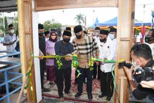 Wakil Bupati Bengkalis Buka Pasar Ramadhan 1443 H di Bengkalis