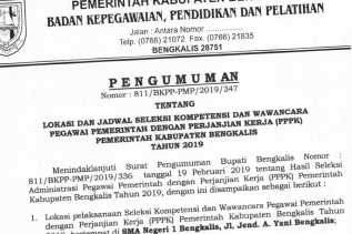 Nama Peserta Lulus PPPK Telah Diumumkan, Besok Seleksi Kompetensi dan Wawacara Dimulai