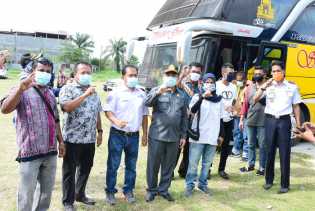 Plh Bupati Bengkalis Tinjau Posko Penanganan Terpadu Covid-19