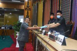 Semua Fraksi DPRD Bengkalis Setujui Ranperda APBD Tahun Anggaran 2021