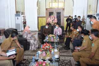 Bupati Kasmarni Siap Dukung dan Bersinergi Dengan BSI Bengkalis