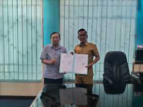Dukcapil Bengkalis Jalin Kerja Sama dengan Mitra Usaha Lokal untuk Optimalkan Pemanfaatan KIA