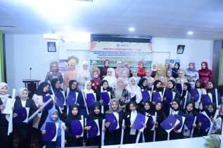 Cetak Wirausaha Baru di Bidang Kecantikan, Program PKW Tata Rias Pengantin Muslim Modifikasi LKP Seroja Bengkalis Resmi Ditutup