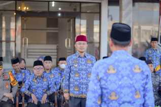 Apel Hari Kesadaran Nasional, Wabup Ajak ASN Mediator Dinginkan Suasana Pasca Pemilu