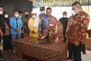 Kantor Camat Bathin Solapan Diresmikan, Bupati Ingatkan Soal Rasa Memilik dan Pelayanan Prima