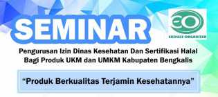 22 Maret Mahasiswa Polbeng Gelar Seminar Pengurusan Label Halal