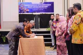 MoU PT Elnusa TBK dan PT BLJ, Bupati Kasmarni Harap Tingkatkan Pertumbuhan Ekonomi  