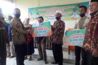 76 Desa di Kabupaten Bengkalis Sudah Salurkan BLT-DD Tahap II
