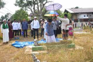 Sempena Peringatan Milad Setengah Abad, MUI Bengkalis Ziarahi Makam Mantan Ketua