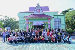 HUT ke-79 Koperasi, Dinas Koperasi dan UKM Bengkalis Gelar Bazar dan Senam Bersama