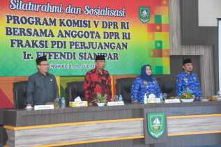 Anggota DPR RI Silaturahmi ke Bengkalis, Bupati Kasmarni Taruh Harapan Percepat Pembangunan Bengkalis