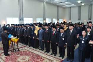 Bupati Bengkalis Amril Mukminin Lantik 53 Pejabat Administrator, Berikut Nama-Namanya