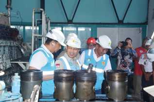 Tinjau PLTD Pangkalan Batang, Wabup Bagus Berharap Kabel Listrik bawah Laut segera Terealisasi